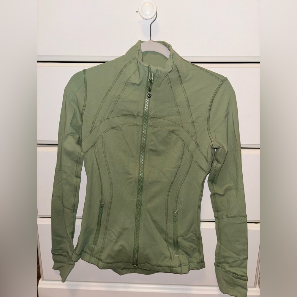 Green Lululemon Jacket.